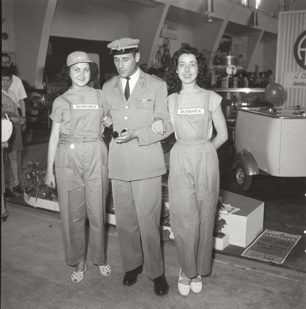 1950 Milan Lambretta exhibition